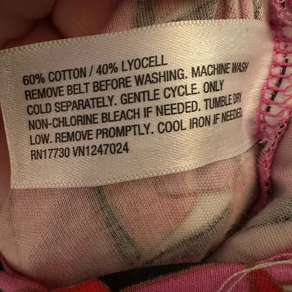 NWT DIANE VON FURSTENBERG Target Collared Sleeveless Pink Modern Geo Jumpsuit SM - Picture 12 of 13